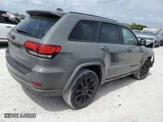 2021 Jeep Grand Cherokee Laredo X with VIN 1C4RJEAG7MC624802, listed as a Copart auction lot 48242715 with 72,144 mi miles and Salvage Title. Bid and sale history available at carsss.com. Image 3.
