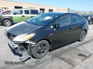 2014 Toyota Prius Four with VIN JTDKN3DU1E0393815, listed as a IAAI auction lot 42121737 with 136,090 mi miles and . Bid and sale history available at carsss.com. Image 2.