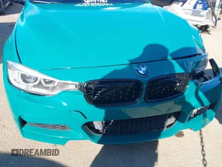 2014 BMW 3 Series 335i with VIN WBA3A9C52EF686470, listed as a IAAI auction lot 41411723 with 89,816 mi miles. Bid and sale history available at carsss.com. Image 19.