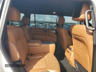 2022 Infiniti QX80 SENSORY with VIN JN8AZ2BF0N9743420, listed as a Copart auction lot 76709314 with 53,132 mi miles and Non Repairable. Bid and sale history available at carsss.com. Image 10.