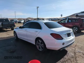 2020 Mercedes-Benz C with VIN W1KWF8DB1LR571800, listed as a Copart auction lot 52022015 with 67,156 mi miles and Salvage Title. Bid and sale history available at carsss.com. Image 14.