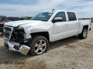 2015 Chevrolet Silverado 1500 LT with VIN 3GCUKREC7FG478455, listed as a Copart auction lot 54081965 with 196,449 mi miles and Salvage Title. Bid and sale history available at DreamBid. Image 1.