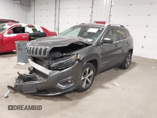 2019 Jeep Cherokee Limited with VIN 1C4PJMDN9KD207393, listed as a IAAI auction lot 41869899 with 71,245 mi miles. Bid and sale history available at carsss.com. Image 17.