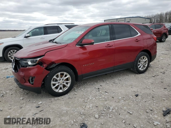 2019 Chevrolet Equinox LT with VIN 3GNAXUEV6KS569000, listed as a Copart auction lot 51582375 with 215,093 mi miles and Salvage Title. Bid and sale history available at carsss.com. Image 1.