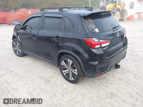 2020 Mitsubishi Outlander Sport ES 2.0 with VIN JA4AR3AU6LU022072, listed as a IAAI auction lot 41880790 with 86,462 mi miles. Bid and sale history available at carsss.com. Image 3.