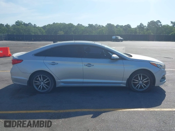 2015 Hyundai Sonata Sport with VIN 5NPE34AB0FH084580, listed as a IAAI auction lot 42150153 with 159,633 mi miles and . Bid and sale history available at carsss.com. Image 14.