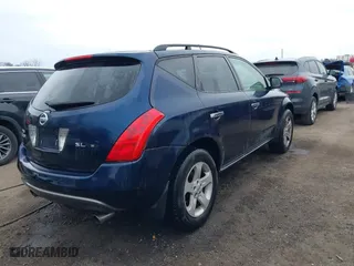 2004 Nissan Murano SE with VIN JN8AZ08W64W341171, listed as a IAAI auction lot 41684057 with 231,415 mi miles. Bid and sale history available at carsss.com. Image 4.