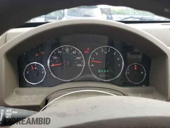 2008 Jeep Liberty Sport with VIN 1J8GN28K18W133787, listed as a Copart auction lot 54674995 with 127,377 mi miles and Non Repairable. Bid and sale history available at carsss.com. Image 9.