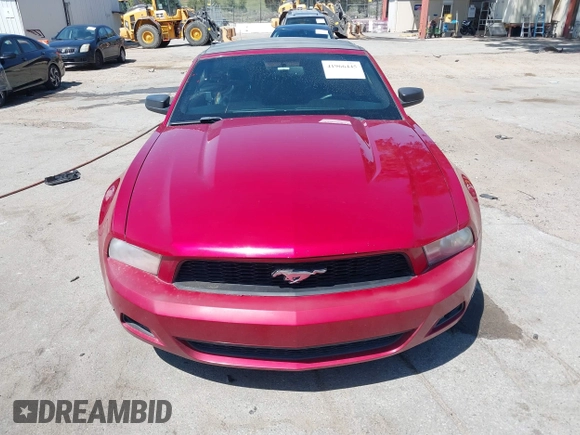 2011 Ford Mustang V6 with VIN 1ZVBP8EM6B5108804, listed as a IAAI auction lot 41966445 with 239,146 mi miles and . Bid and sale history available at DreamBid. Image 12.