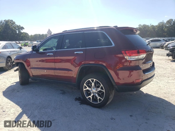 2022 Jeep Grand Cherokee WK Limited with VIN 1C4RJFBG8NC124931, listed as a Copart auction lot 76162694 with 17,997 mi miles and Non Repairable. Bid and sale history available at carsss.com. Image 2.