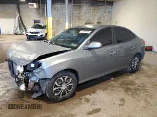 2009 Hyundai Elantra GLS with VIN KMHDU46DX9U787838, listed as a Copart auction lot 61500845 with 146,127 mi miles and Salvage title. Bid and sale history available at DreamBid. Image 1.