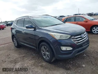 2014 Hyundai Santa Fe Sport with VIN 5XYZU3LB8EG183806, listed as a IAAI auction lot 41919543 with 205,165 mi miles. Bid and sale history available at carsss.com. Image 1.