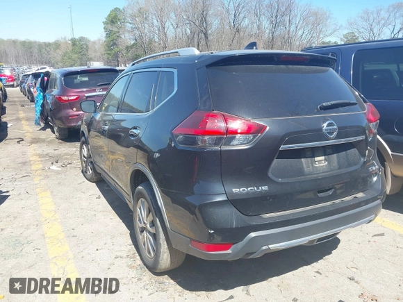 2018 Nissan Rogue SV with VIN JN8AT2MV5JW304330, listed as a IAAI auction lot 41822490 with 128,646 mi miles. Bid and sale history available at carsss.com. Image 3.