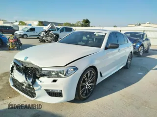 2019 BMW 5 Series 540i z VIN WBAJE5C52KWW18394, wystawiony jako Copart lot #60251935 z przebiegiem 88 089 mil mil oraz Szkoda całkowita • Salvage title. Historia ofert i sprzedaży dostępna na DreamBid. Obrazek 1.