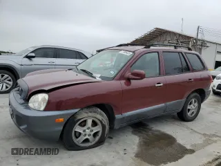 2004 Hyundai Santa Fe with VIN KM8SB12B14U644124, listed as a Copart auction lot 41509435 with 138,586 mi miles and Clean Title. Bid and sale history available at carsss.com. Image 1.