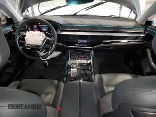 2021 Audi A8 with VIN WAU8EAF88MN024947, listed as a Copart auction lot 69862872 with 32,140 mi miles. Bid and sale history available at carsss.com. Image 8.
