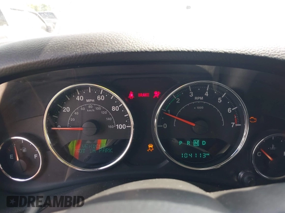 2018 Jeep Wrangler Unlimited Sport with VIN 1C4BJWDG4JL814233, listed as a IAAI auction lot 42112347 with 104,113 mi miles and . Bid and sale history available at DreamBid. Image 7.
