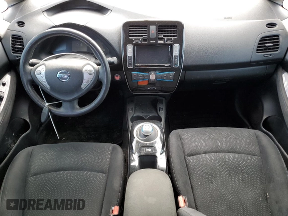 2016 Nissan LEAF S with VIN 1N4BZ0CP4GC312912, listed as a Copart auction lot 52152793 with 86,383 mi miles. Bid and sale history available at carsss.com. Image 8.