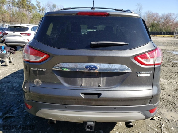 2015 Ford Escape Titanium with VIN 1FMCU0J95FUA74512, listed as a Copart auction lot 49867515 with 165,739 mi miles and Salvage Title. Bid and sale history available at carsss.com. Image 6.