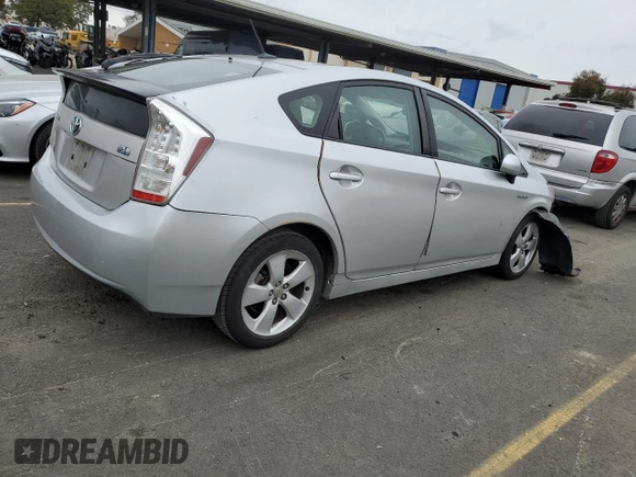 2010 Toyota Prius II with VIN JTDKN3DU3A0046125, listed as a Copart auction lot 45037195 with 137,728 mi miles and Salvage Title. Bid and sale history available at DreamBid. Image 3.