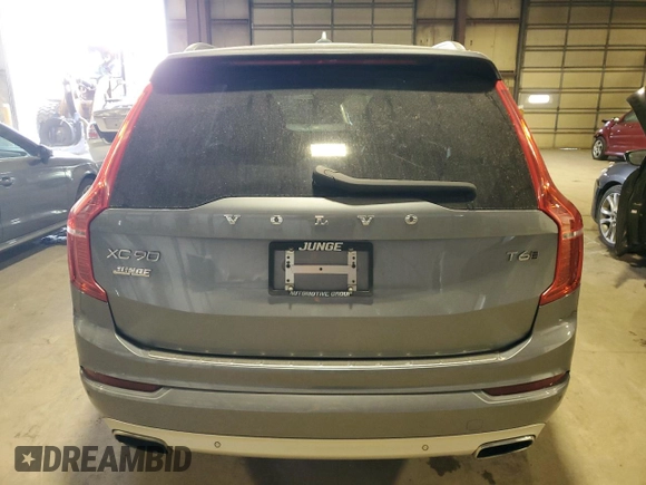 2020 Volvo XC90 Momentum with VIN YV4A221K6L1565925, listed as a Copart auction lot 82684524 with 82,367 mi miles and Salvage Title. Bid and sale history available at DreamBid. Image 6.