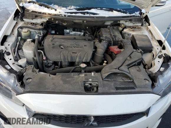 2016 Mitsubishi Lancer SE with VIN JA32V2FW5GU004533, listed as a Copart auction lot 45778615 with 82,511 mi miles and Salvage Title. Bid and sale history available at carsss.com. Image 12.