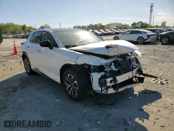 2024 Lexus RZ 450e Premium with VIN JTJAAAAB9RA026687, listed as a Copart auction lot 49332935 with 2,085 mi miles and Salvage title. Bid and sale history available at DreamBid. Image 12.