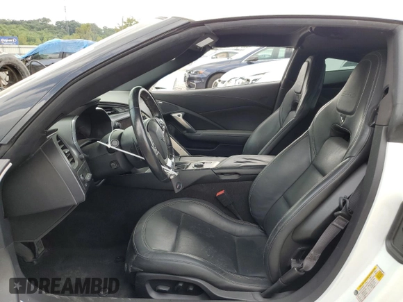 2015 Chevrolet Corvette Z06 2LZ with VIN 1G1YR2D67F5606760, listed as a Copart auction lot 65966274 with 37,287 mi miles and Non Repairable. Bid and sale history available at carsss.com. Image 7.