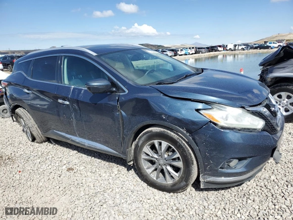 2016 Nissan Murano SL with VIN 5N1AZ2MH0GN119701, listed as a Copart auction lot 51696585 with 143,234 mi miles and Salvage Title. Bid and sale history available at carsss.com. Image 4.