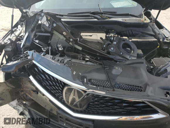 2022 Acura MDX w/Technology Package with VIN 5J8YE1H49NL037704, listed as a Copart auction lot 84958354 with 23,331 mi miles and Salvage Title. Bid and sale history available at carsss.com. Image 14.