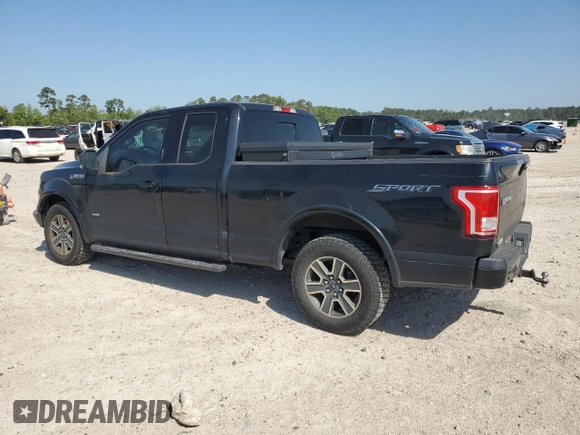 2016 Ford F-150 XL with VIN 1FTEX1CPXGKG04282, listed as a Copart auction lot 52522565 with 167,022 mi miles and Salvage title. Bid and sale history available at DreamBid. Image 2.