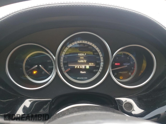 2012 Mercedes-Benz CLS 63 AMG with VIN WDDLJ7EB0CA015681, listed as a Copart auction lot 47734405 with 168,872 mi miles and Salvage title. Bid and sale history available at DreamBid. Image 9.