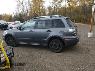 2006 Mitsubishi Outlander z VIN JA4LZ81F96U608731, wystawiony jako Copart lot #76981404 z przebiegiem 221 752 mil mil oraz Czysty tytuł • Clean title. Historia ofert i sprzedaży dostępna na DreamBid. Obrazek 2.