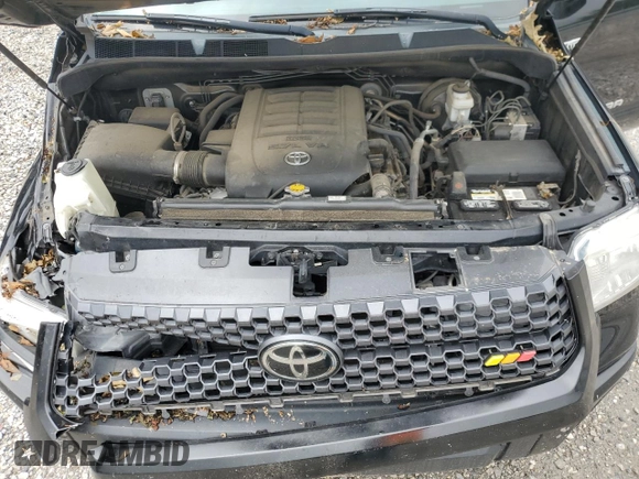 2017 Toyota Tundra Limited z VIN 5TFHW5F1XHX670835, wystawiony jako Copart lot #58166755 z przebiegiem 103 123 mil mil oraz Szkoda całkowita • Salvage title. Historia ofert i sprzedaży dostępna na DreamBid. Obrazek 11.