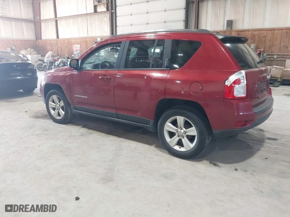 2012 Jeep Compass Latitude with VIN 1C4NJCEA1CD661104, listed as a IAAI auction lot 41702686 with 179,130 mi miles. Bid and sale history available at carsss.com. Image 3.