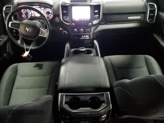 2022 Ram 1500 Big Horn with VIN 1C6SRFMT3NN391071, listed as a Copart auction lot 52592825 with 52,682 mi miles and Salvage title. Bid and sale history available at DreamBid. Image 8.