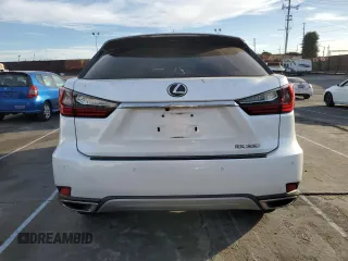 2020 Lexus RX with VIN 2T2AZMAA2LC161657, listed as a Copart auction lot 42333535 with 67,108 mi miles and Salvage Title. Bid and sale history available at carsss.com. Image 6.