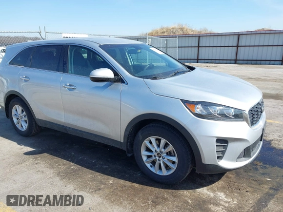 2019 Kia Sorento L with VIN 5XYPG4A3XKG511934, listed as a IAAI auction lot 41784749 with 93,209 mi miles. Bid and sale history available at carsss.com. Image 1.