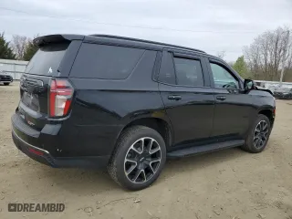 2022 Chevrolet Tahoe RST with VIN 1GNSKRKDXNR134502, listed as a Copart auction lot 50757764 with 25,434 mi miles and Salvage Title. Bid and sale history available at carsss.com. Image 3.