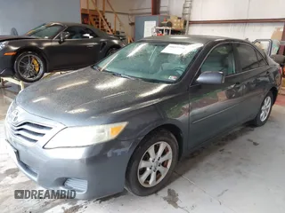 2011 Toyota Camry LE with VIN 4T1BF3EK3BU615121, listed as a IAAI auction lot 41034428 with 218,064 mi miles. Bid and sale history available at carsss.com. Image 2.