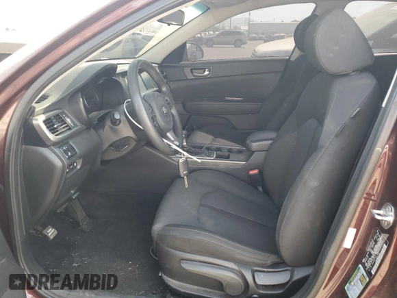2018 Kia Optima LX with VIN 5XXGT4L39JG265308, listed as a Copart auction lot 72039304 with 114,651 mi miles and Salvage Title. Bid and sale history available at DreamBid. Image 7.