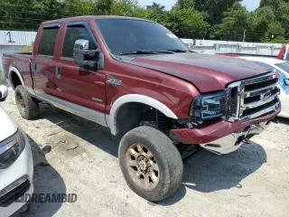 2006 Ford Super Duty F-250 XL with VIN 1FTSW21P16ED45158, listed as a Copart auction lot 68444464 with 159,448 mi miles and Salvage Title. Bid and sale history available at carsss.com. Image 4.