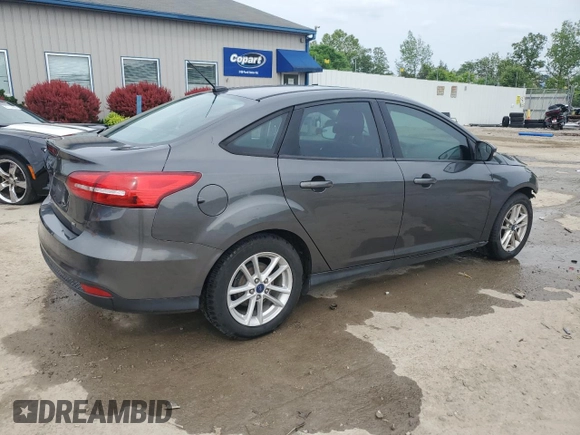 2017 Ford Focus SE с VIN 1FADP3F29HL267516, выставлен на аукционе Copart как лот 56984255 с пробегом 98 861 миль миль и Списание • Salvage title. История ставок и продаж доступна на DreamBid. Изображение 3.