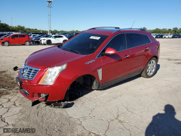 2015 Cadillac SRX Premium Collection with VIN 3GYFNDE35FS622952, listed as a Copart auction lot 73229494 with 157,491 mi miles and Salvage Title. Bid and sale history available at carsss.com. Image 1.