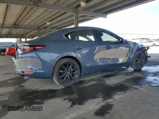 2025 Mazda 3 S Carbon Edition with VIN JM1BPBCM5S1775311, listed as a Copart auction lot 52108395 with 2,390 mi miles and Non Repairable. Bid and sale history available at DreamBid. Image 3.