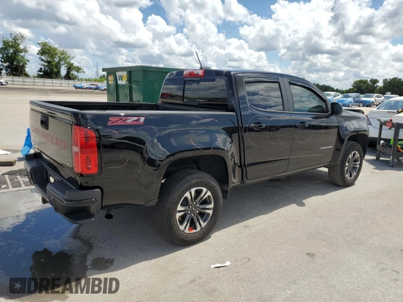 2022 Chevrolet Colorado 2WD Z71 with VIN 1GCGSDEN3N1203499, listed as a Copart auction lot 61243365 with 22,903 mi miles and Salvage title. Bid and sale history available at DreamBid. Image 3.