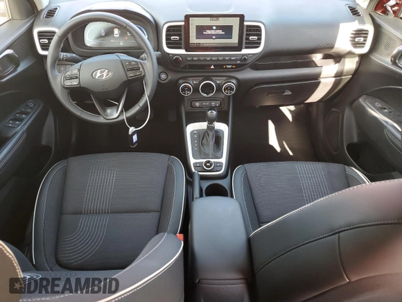 2024 Hyundai Venue Limited z VIN KMHRC8A30RU324332, wystawiony jako Copart lot #62459505 z przebiegiem 208 mil mil oraz Nie do naprawy • Non repairable. Historia ofert i sprzedaży dostępna na DreamBid. Obrazek 8.