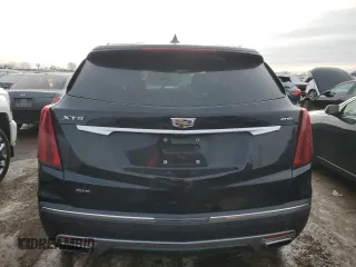 2021 Cadillac XT5 AWD Premium Luxury with VIN 1GYKNDRS9MZ141571, listed as a Copart auction lot 46450135 with 92,668 mi miles and Salvage Title. Bid and sale history available at carsss.com. Image 6.