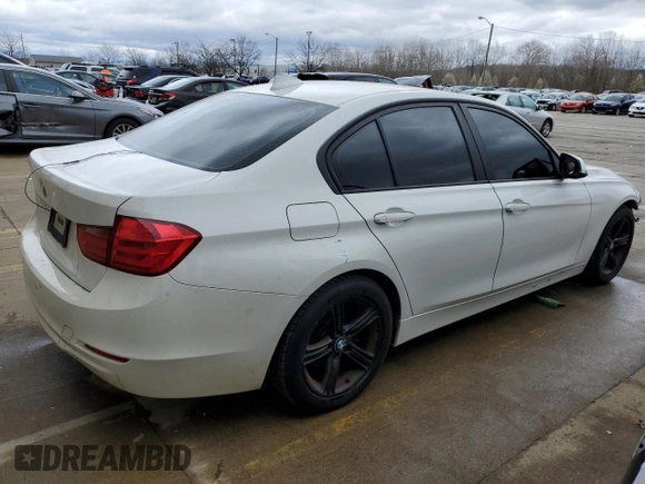 2013 BMW 3 Series 328i with VIN WBA3A5C53DF357929, listed as a Copart auction lot 49195795 with 163,231 mi miles and Salvage title. Bid and sale history available at DreamBid. Image 3.