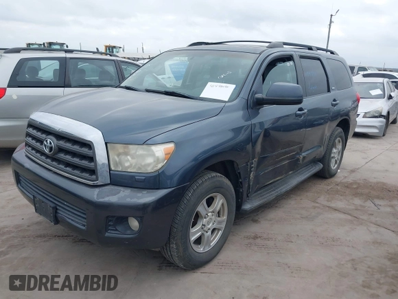 2010 Toyota Sequoia SR5 with VIN 5TDZM5G11AS001275, listed as a IAAI auction lot 41499094 with 194,750 mi miles. Bid and sale history available at carsss.com. Image 19.